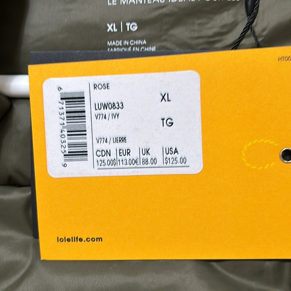 Brand new down vest - Picture 4 of 4